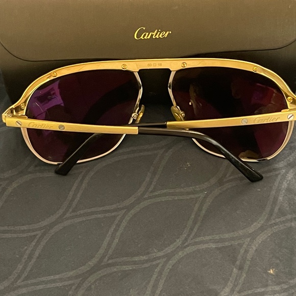 Cartier men’s sunglasses you can check for authenticity!!! - Picture 1 of 14